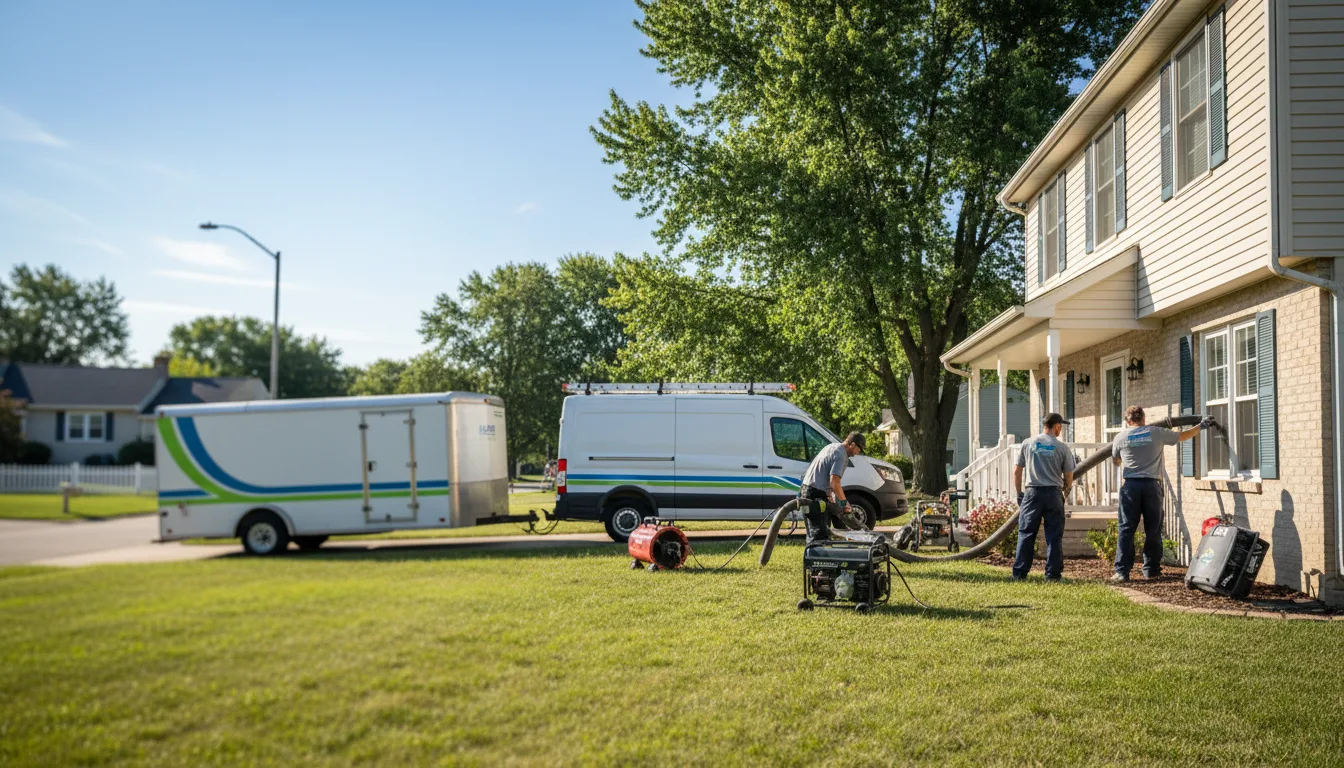 Flooded Basement Restoration And Cleanup With Repair in Oneida, KS near me
